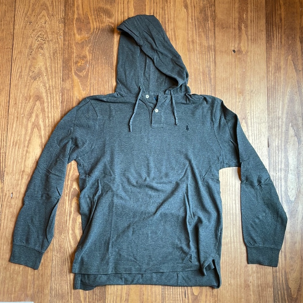 Polo Hooded Long Sleeve